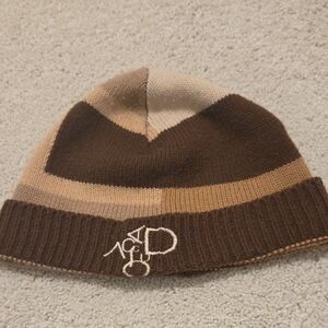 Brown Davoucci Wool Beanie